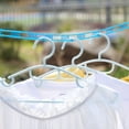 thumbnail image 3 of 3Pcs Windproof Clothesline, Nylon Washing Line, Portable Travel Clothesline, (Blue, Green, Pink 5m), 3 of 4