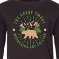 thumbnail image 4 of Inktastic The Great Smoky Mountains Are Calling Long Sleeve Youth T-Shirt, 4 of 5