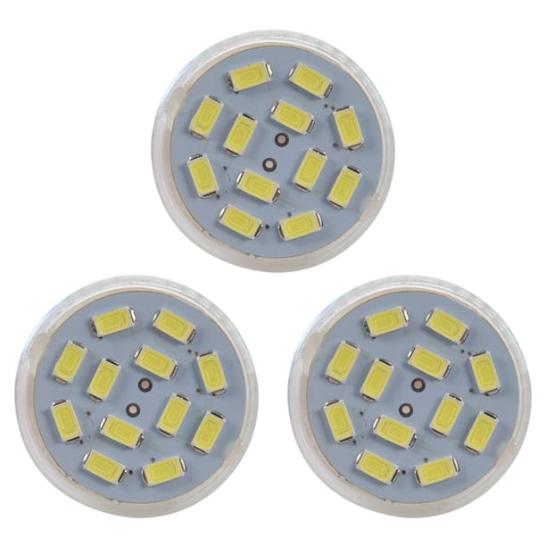3X 6W Proyector LED Gu4 (Mr11) Mr11 12 Smd 5730 570 Lm Dc 12V, Blanco