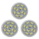 thumbnail image 1 of 3X 6W Proyector LED Gu4 (Mr11) Mr11 12 Smd 5730 570 Lm Dc 12V, Blanco, 1 of 5