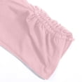 thumbnail image 5 of XUANTAOO Women Capri Leggings 2026 Casual Elastic Design Knee Length Crop Trousers Summer Women Capri Pants Workout Compression Pants Pink Capri For Women, 5 of 9