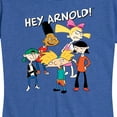 thumbnail image 3 of Hey Arnold! - Group Shot - Women's Short Sleeve Graphic T-Shirt, 3 of 5