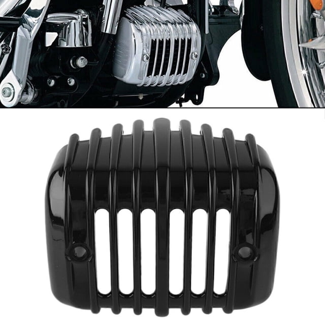 Housse de Régulateur de Tension Noire, Convient pour Harley Softail FXSS FXSB FLSTSB