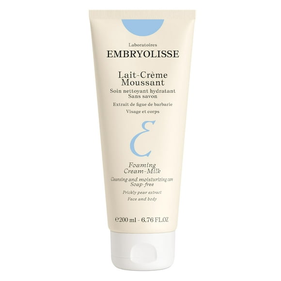 Crema espumosa Cleanser Embryolisse, leche, 200 ml, fórmula vegana