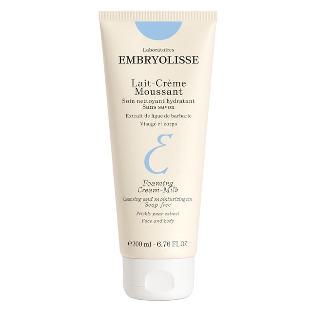 Crema espumosa Cleanser Embryolisse, leche, 200 ml, fórmula vegana