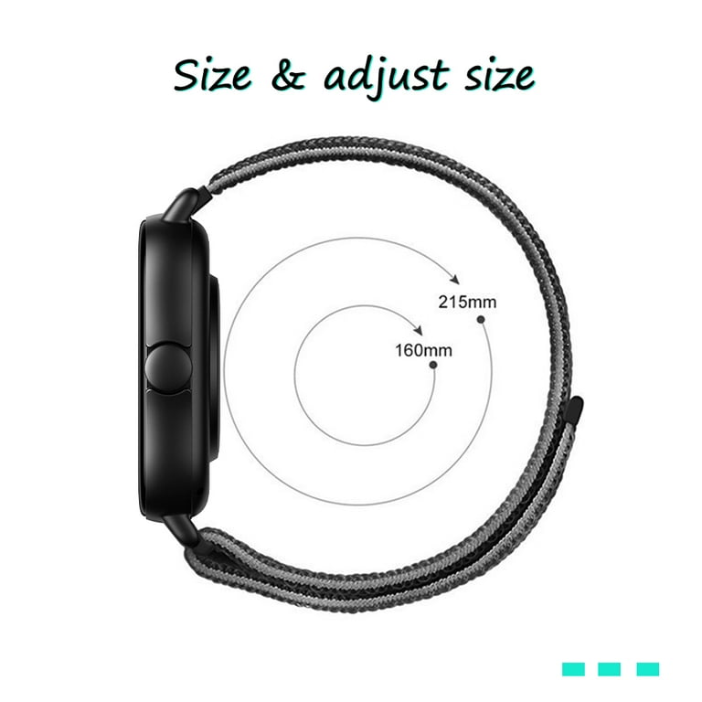 Amazfit bip strap size new arrivals