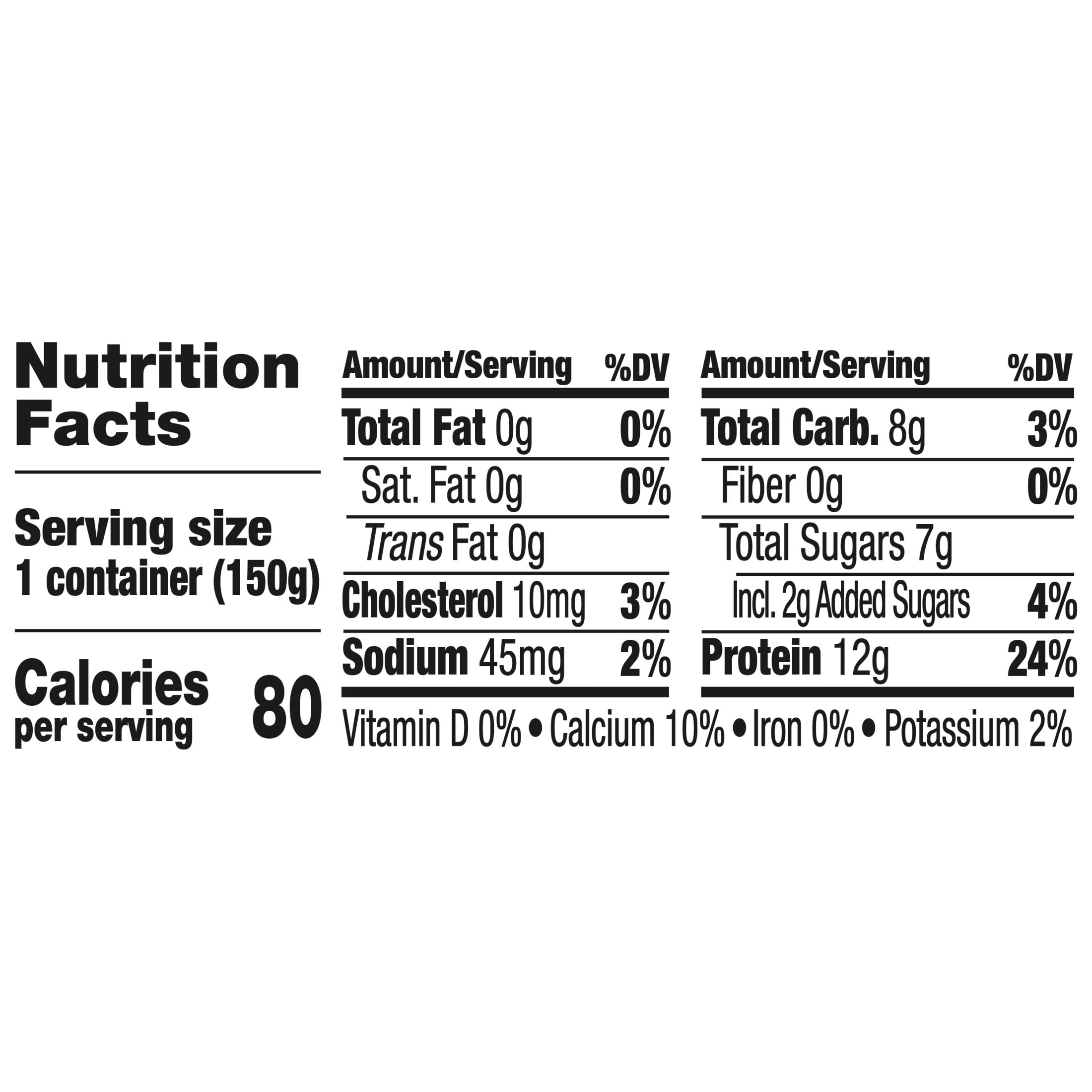 Light + Fit Toasted Marshmallow Greek Fat Free Yogurt Cup, 5.3 oz