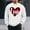 White(New), variant on PNTUTB Men's Casual Long Sleeve Crew Neck Fashion Valentine's Day Print Loose Comfortable Pullover Sweatshirts