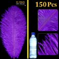 thumbnail image 2 of Plumas de avestruz Berlune, color morado, 30-35 cm, 150 unidades, 2 of 6