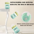 thumbnail image 4 of Funda De Silicona Para Biberón De Bebé, Protector Seguro Antiescaldado Para Botellas De Vidrio De 4oz Con BPA De Grado Alimenticio, 3 Uds., 4 of 7