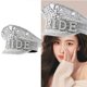 thumbnail image 2 of Bride Hat Pearls Captain Hat Encrusted Rhinestones Delicate BRIDE Banner Diamond-studded Hand Beading Hat Heavy Duty, 2 of 4