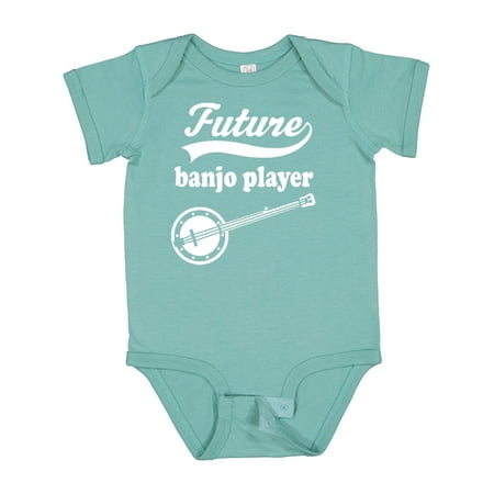 

Inktastic Future Banjo Player Childs Music Gift Baby Boy or Baby Girl Bodysuit