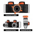 thumbnail image 4 of European Standard External Thread Double Passage With Nipple Valve Water Divider Garden Joint Diverter Valve European Regulations, 4 of 5