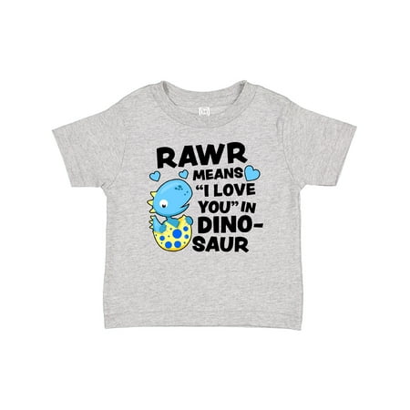 

Inktastic Rawr Means I Love You in Dinosaur Valentine Boys or Girls Baby T-Shirt