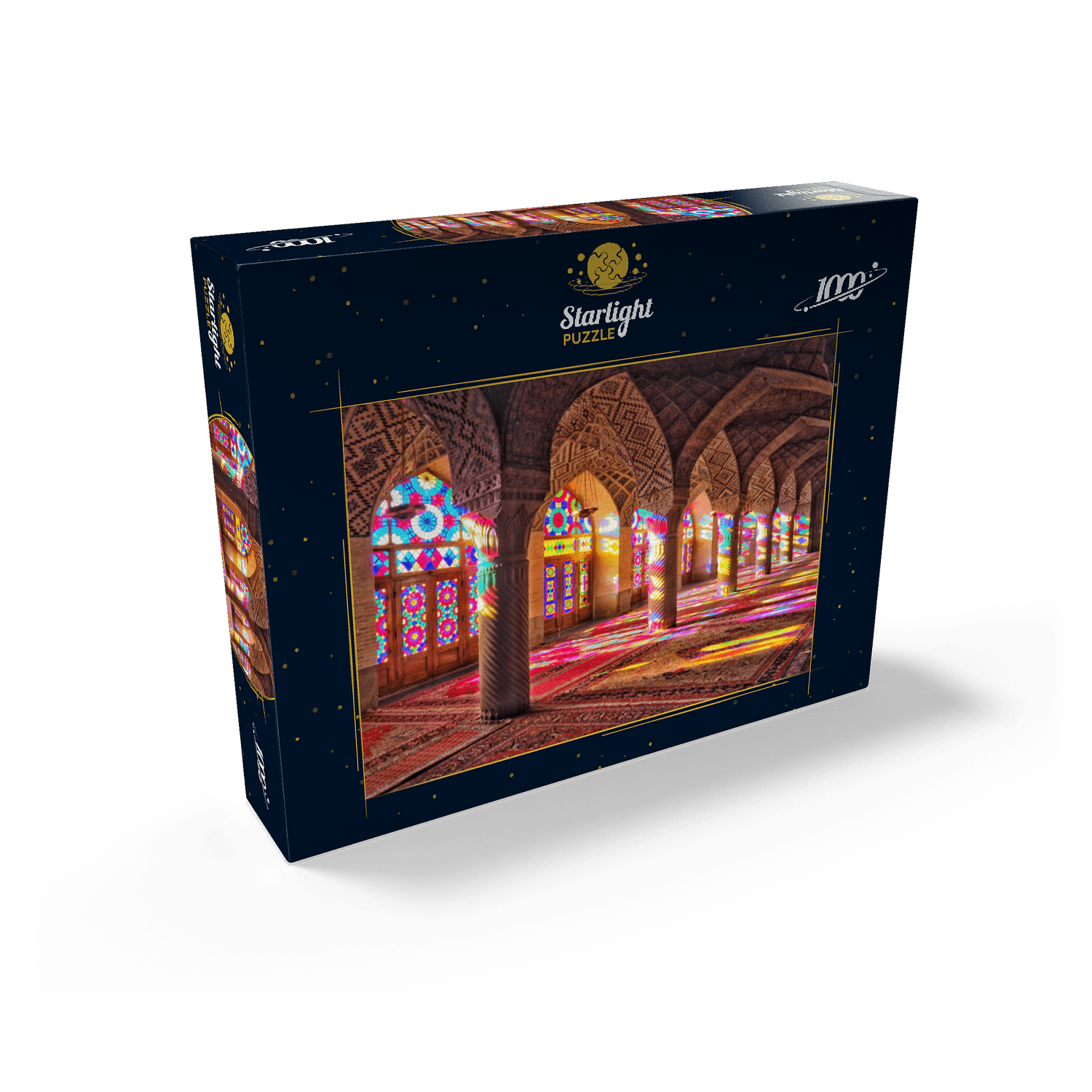 MyPuzzle - Nasir Al-Mulk Mosque In Shiraz, Iran - Premium 1000 Piece Jigsaw Puzzle for Adults