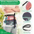 thumbnail image 4 of Yayeee Waist Apron with Pockets for Cooking Waterproof Half Server Aprons, Abstract Elephant, 4 of 7