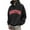 -A-Black85, variant on FINALGANG Men Versatile Sweatshirts Letter Print Hooded Long Sleeve Hoodie Loose Fit Pullover With Pocket Leisure Breathable Daily Wear