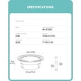thumbnail image 6 of Bbq Charcoal Grill  13.7 Inch Non-stick Stainless Steel Korean Barbecue Portable Stove For Outdoors Camping Picnic And Indoor Party Cooking, 6 of 6
