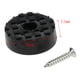 thumbnail image 3 of 8 Unids Antideslizante Muebles Almohadillas Silla pequeña sala De Goma Parachoques Pies Almohadillas Con Tornillos De Rosca forma forma forma Diámetro 3 Cm Yotijar Cojín antideslizante para pies de silla de mesa, 3 of 5