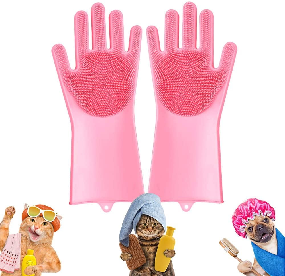 grooming gloves cat
