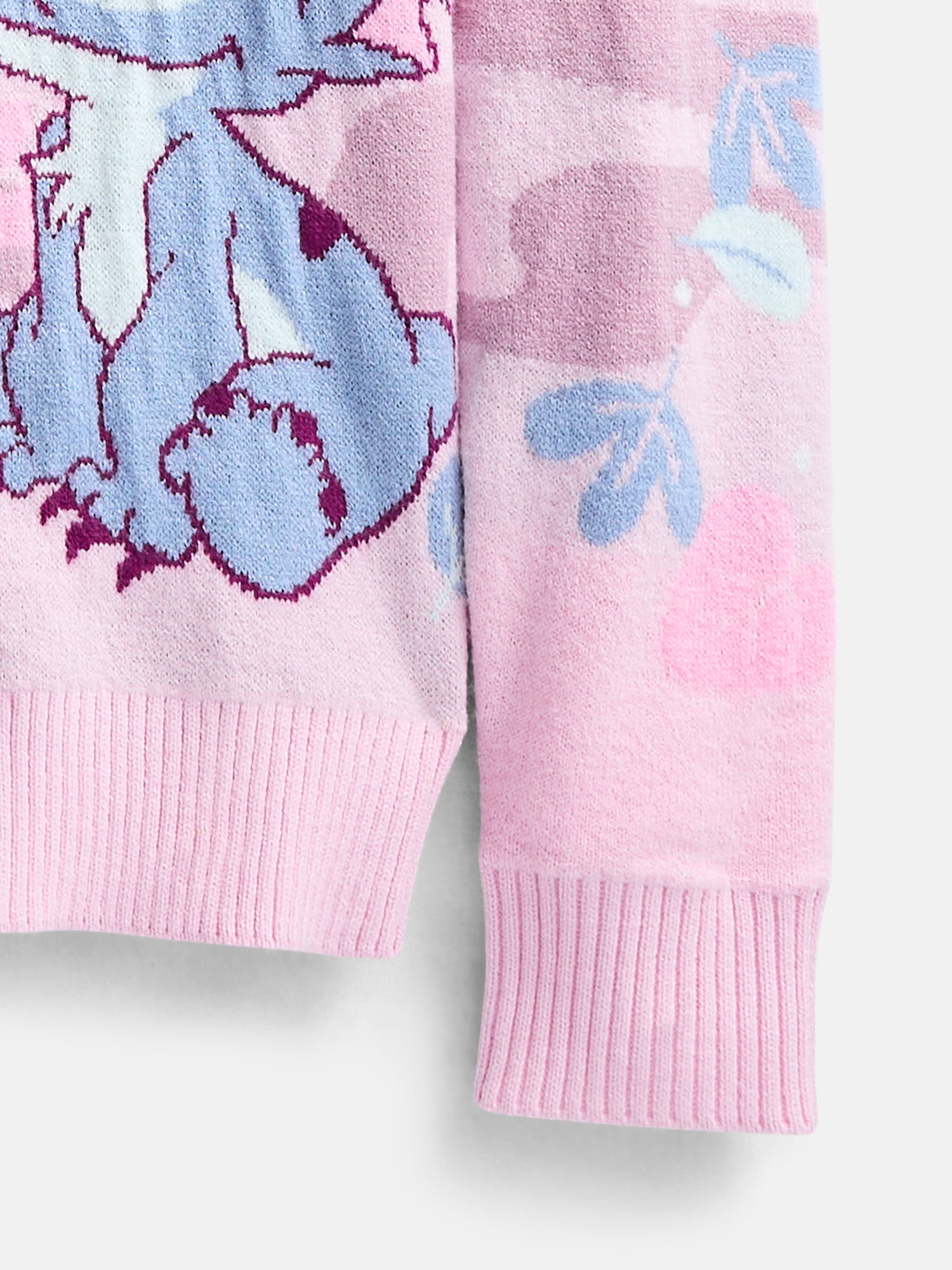 Lilo and Stitch Girls Graphic Cardigan with Long Sleeves, Sizes 4-16