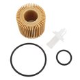 thumbnail image 3 of Elemento De Filtro De Aceite, 04152-37010 Filtro De Aceite De Motor Plisado A Prueba De Fugas Estándar OEM Con Juntas Tóricas Para Camiones Para Automóviles Para Autobuses ANGGREK Engine Oil Filter, 3 of 8