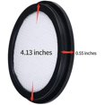 thumbnail image 5 of Filtro compatible con aspiradora de varilla inalámbrica Eureka Rapidclean Pro, paquete de 4, 5 of 5