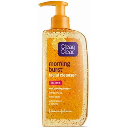 CLEAN & CLEAR Morning Burst Facial Cleanser 8 oz (Pack of 2)
