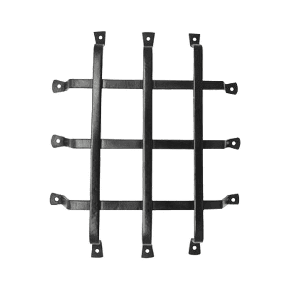Prima Decorative Hardware Gate Speakeasy Grille Iron Square Design 104