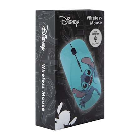 Disney Lilo & Stitch Stitch Wireless Mouse, Blue, 1 Count, 1 Pack