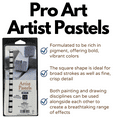 thumbnail image 2 of Pro Art Artist Pastels Square 12pc White, Soft Pastels, Pastels for Artists, Soft for Artists, Chalk Pastels, Pastel Crayons, Pastel Chalk, Art Supplies, 2 of 6