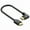 Length:0.6 meters,shape:bend to the left, variant on Efficient HDMI2.0 Cable Male to Male 90 Degree Elbow Cable Supports 4K60Hz for HDTV PS4 Xbox Projectors 4K Display