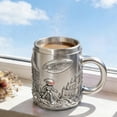 thumbnail image 2 of HuiXinOu Sci-Fi Theme Stainless Steel Mug Coffee Beer Cup with Print Movie TV Show Memorabilia Gift for Men Women Fans, 2 of 6