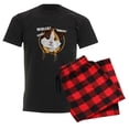 thumbnail image 6 of CafePress - Love Guinea Pigs Wheek Love This Graphic W Pajamas - Men's Dark Loose Fit Cotton Pajama Set, 6 of 7