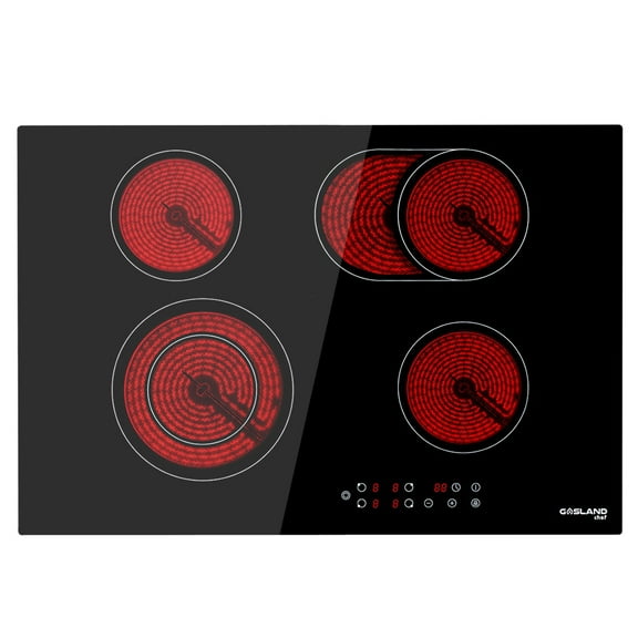 Gasland Chef 30" Built-in Electric Cooktop, 4 Burners Ceramic Glass Electric Cooktop