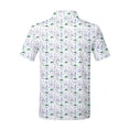 thumbnail image 3 of CAIVO Boys Blouse Button Down Shirt With Print For Little & Big Kids Casual Long Sleeve Tops For Everyday Wear Blend Comfortable Fit For Boys Turndown Collar Summer Trendy Tops, 3 of 5