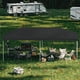 thumbnail image 2 of 10x20 pop - up canopy tent without side walls, featuring 3 adjustable heights y 6 sandbags, 2 of 8