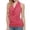 Hot Pink, variant on WTXUE Tank Tops Sleeveless, Scoop Neck Halter Blouse Drape Backless Cowl Vest Neck Tank Women Blouse Solid | Casual for Women Black M