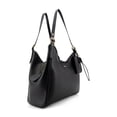 thumbnail image 3 of LIKE DREAMS Amrose Tote Bag for Women, Vegan Leather Large Shoulder Handbag with Zipper and Magnetic Closure, Black, 3 of 5