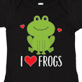 thumbnail image 4 of Inktastic I Love Frogs Gift Boys or Girls Baby Bodysuit, 4 of 5