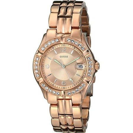 GUESS Women's U11069L1 Rose-Gold Stainless-Steel Quartz Watch