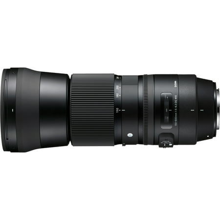 Sigma - 150-600mm f/5-6.3 Sports DG OS HSM Contemporary Telephoto Zoom Lens for Canon - Black