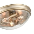thumbnail image 2 of Millennium Lighting 5229 3 Light 14" Wide Flush Mount Bowl Ceiling Fixture - Black, 2 of 5