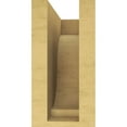 thumbnail image 4 of 4"W x 8"D x 8"H Classic Van Buren Rough Cedar Woodgrain TimberThane Corbel, Primed Tan, 4 of 6