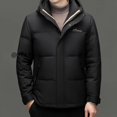 thumbnail image 5 of Chaquetas con capucha de plumón de pato, chaqueta corta de plumón, ropa de diseñador para hombre 2024, abrigo frío para hombre para invierno, chaquetas acolchadas ligeras, 5 of 5