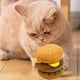 thumbnail image 5 of Juguete para mascotas de peluche de hamburguesa y papas fritas de moda: juguete interesante para perros y gatos: ultra fácil de usar para masticadores y ladradores, 5 of 6