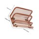 thumbnail image 2 of unbranded Rejilla Metálica Decorativa En Oro Rosa Para Organizar Documentos Y Revistas En Escritorio, 2 of 6
