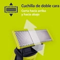 thumbnail image 5 of Cuchillas de repuesto Philips OneBlade originales, para afeitadora eléctrica y recortador OneBlade, acero inoxidable duradero, recortar, perfilar y afeitar, 4 paquetes, modelo QP230/50, 5 of 5