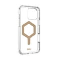 thumbnail image 6 of UAG iPhone 16 Pro Max Case 6.9" Plyo - Compatible with MagSafe Charging Rugged Slim Anti-Yellowing Transparent Clear Shockproof Military Grade Protective Cover, Ice/Gold, 6 of 6
