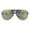 all gold, variant on Mens Futuristic Robotic Rusta Color Mirror Shield Aviator Sunglasses Gold